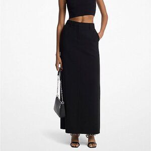 Vintage Y2K Charter Club Black Trouser Maxi Skirt – Women’s 10